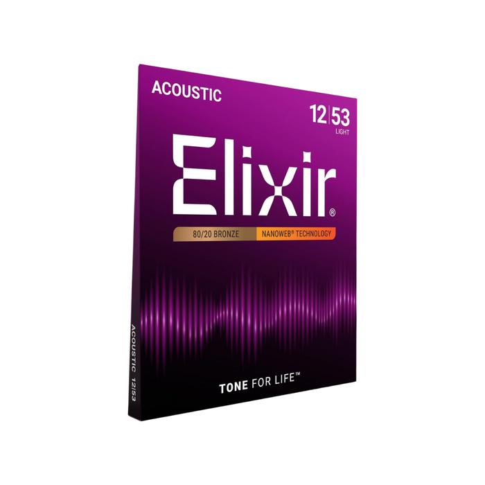 Cuerdas Elixir Strings 12-53 | Guitarra Acústica