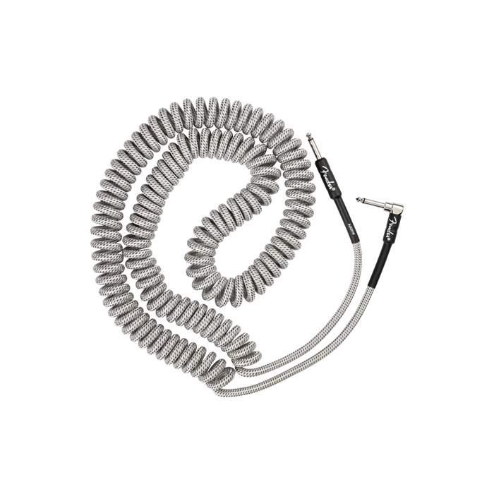 PROFESSIONAL SERIES TWEED COIL CABLES COLOR BLANCO TWEED FENDER
