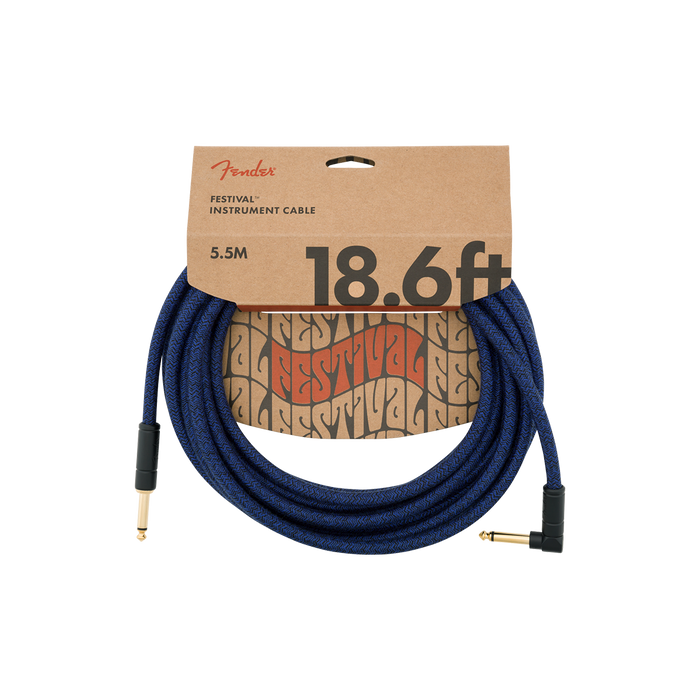 FESTIVAL INSTRUMENT CABLE 5.5M BLUE DREAM FENDER