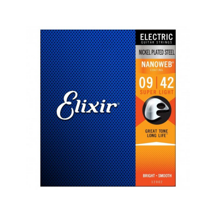 Elixir strings encordado guitarra eléctrica