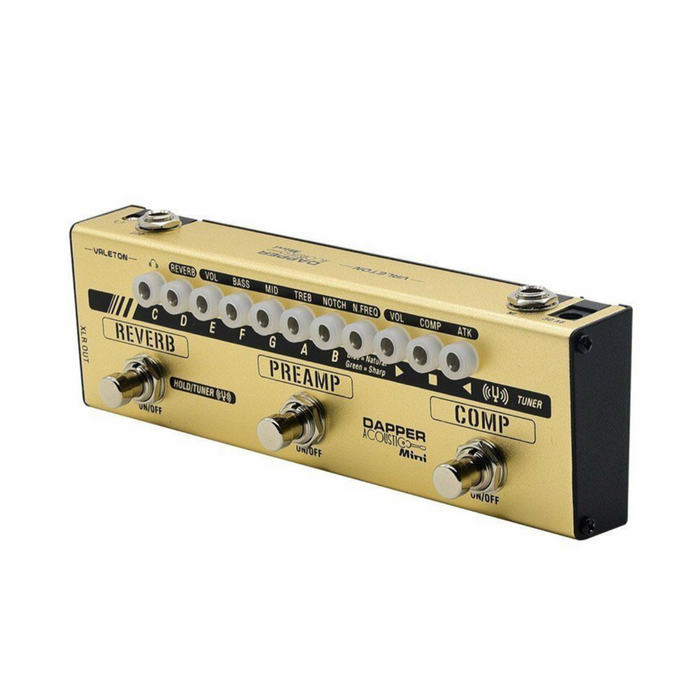 DAPPER ACOUSTIC MINI MULTIEFECTOS VALETON