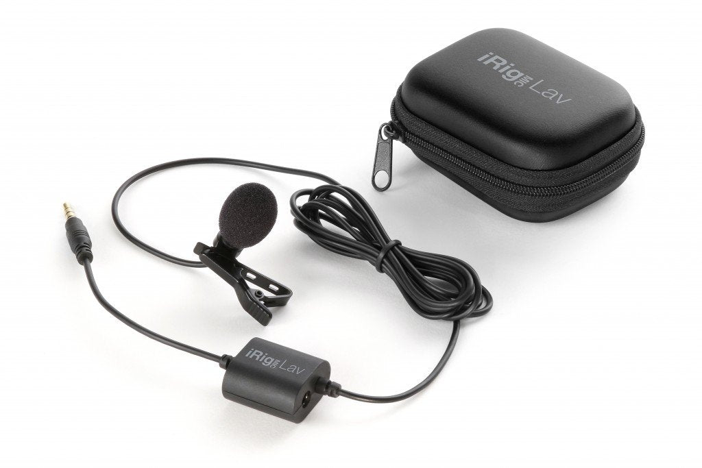 iRig mic lav micrófono de solapa