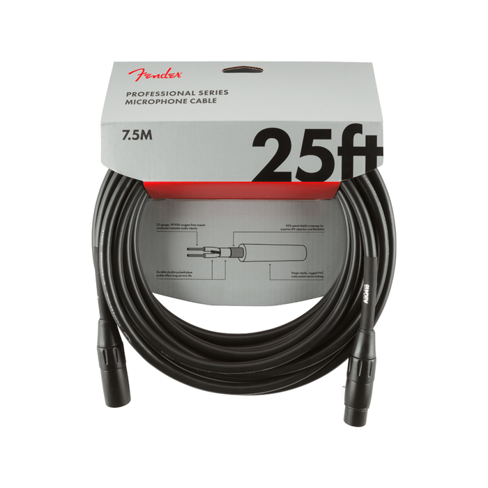 Cable Fender Professional Series Microphone XLR