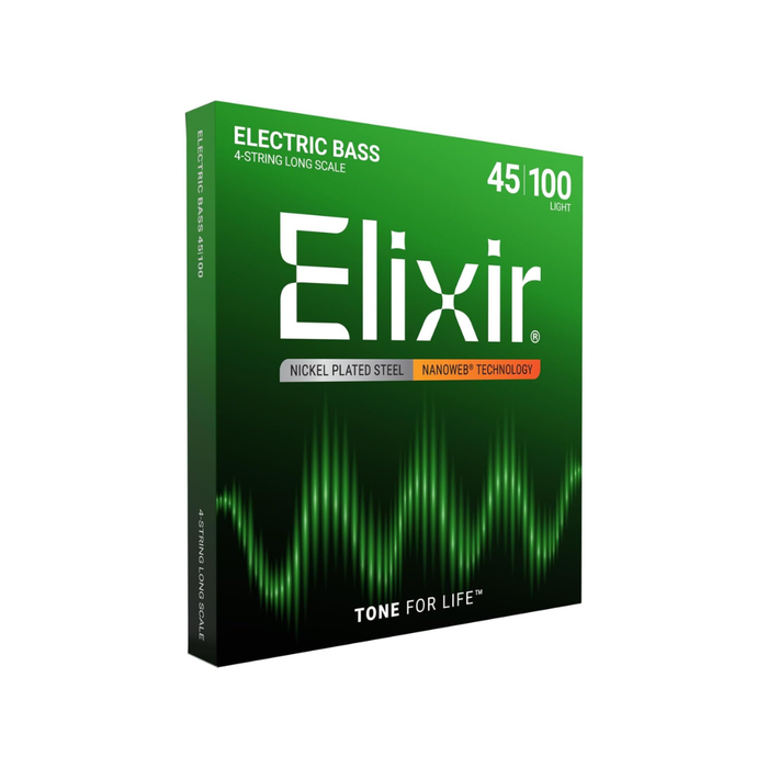 Cuerdas Elixir Strings Nickel Plated | Bajo Eléctrico