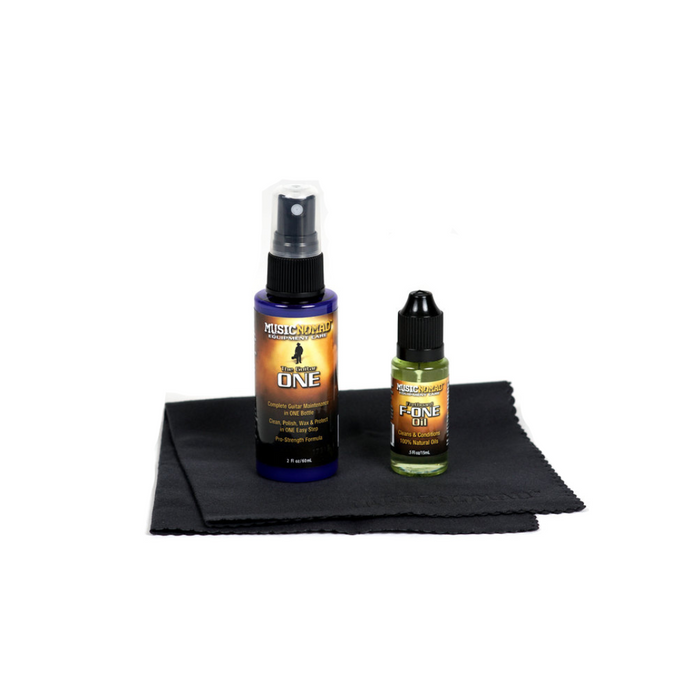 Limpiador MusicNomad Premium Guitar Care Kit 3 piezas