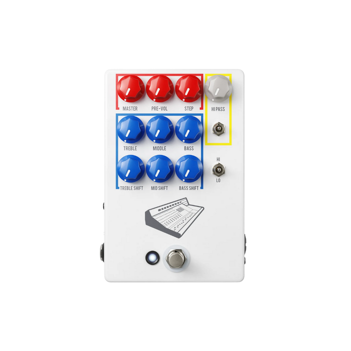 Pedal JHS Colour Box V2 Preamp