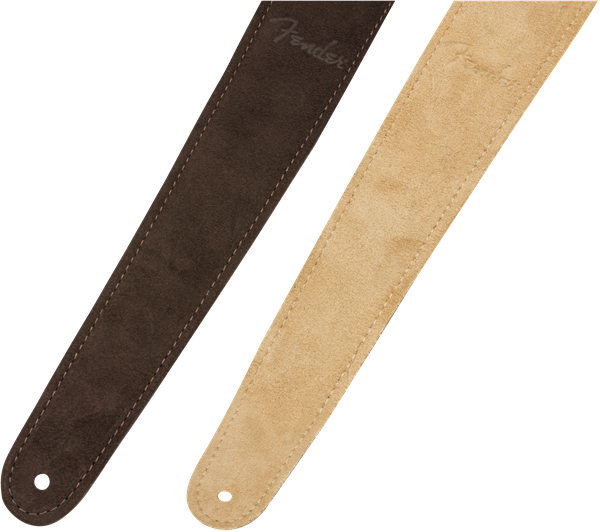 Correa reversible suede, marrón/beige