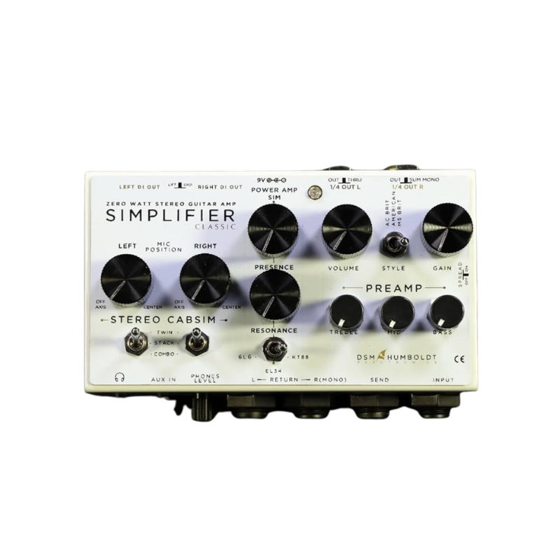 SIMPLIFIER CLASSIC SIMULADOR AMP Y CABINA DSM HUMBOLDT— Guitarras Custom