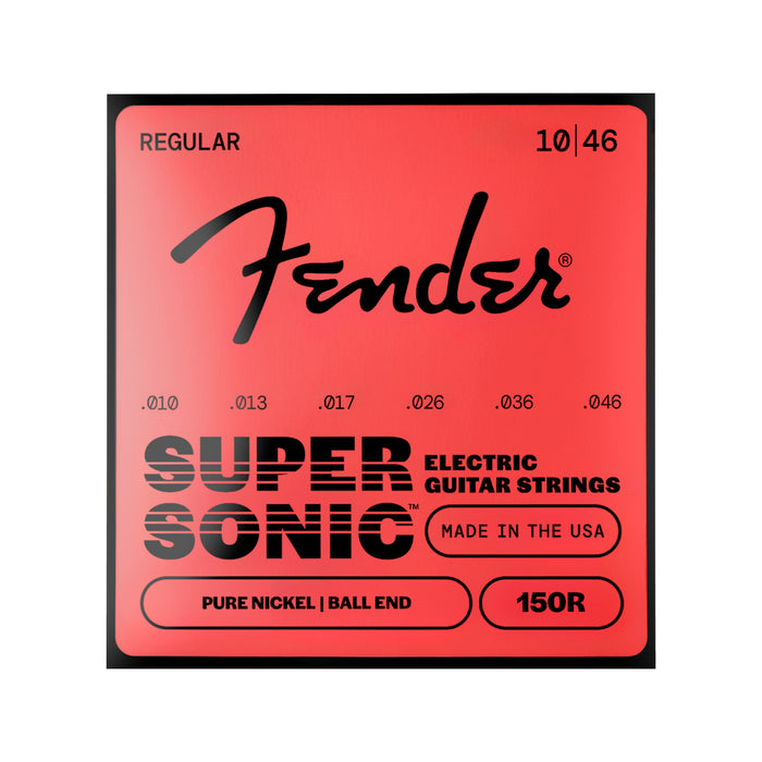 SuperSonic 150R Guitar Strings, Pure Nickel, Ball End, Gauges .010-.046