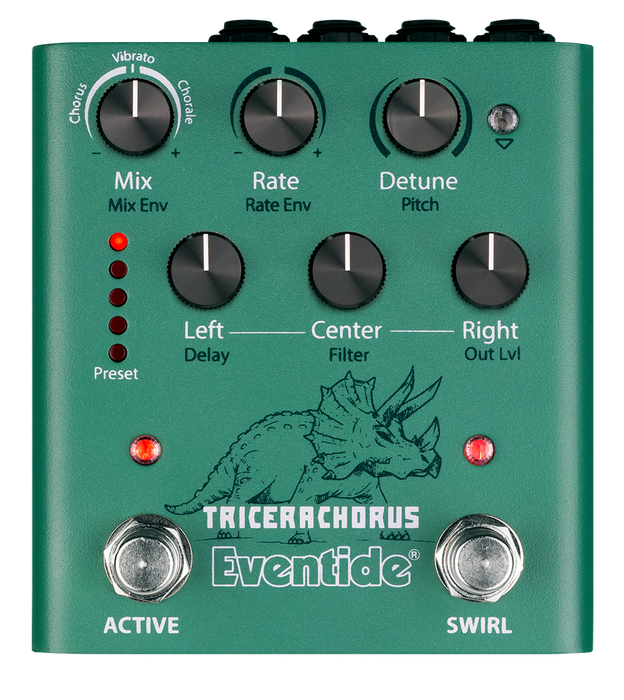 TRICERACHORUS PEDAL EVENTIDE