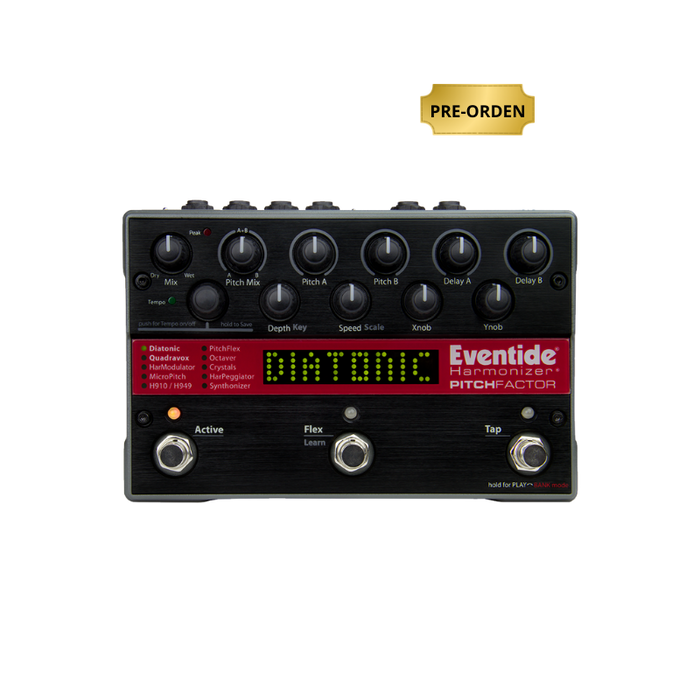 PITCHFACTOR PITCH-DELAY PEDAL EVENTIDE