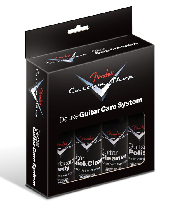 DELUXE GUITAR CARE SYSTEM CUSTOM SHOP LIMPIEZA KIT FENDER