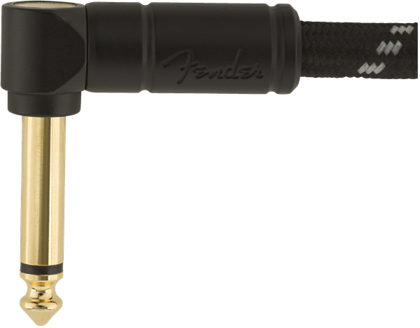 DELUXE SERIES INSTRUMENT CABLE 5.5M COLOR NEGRO TWEED FENDER