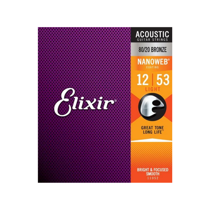 Elixir strings encordado guitarra electroacústica 80/20 Bronce
