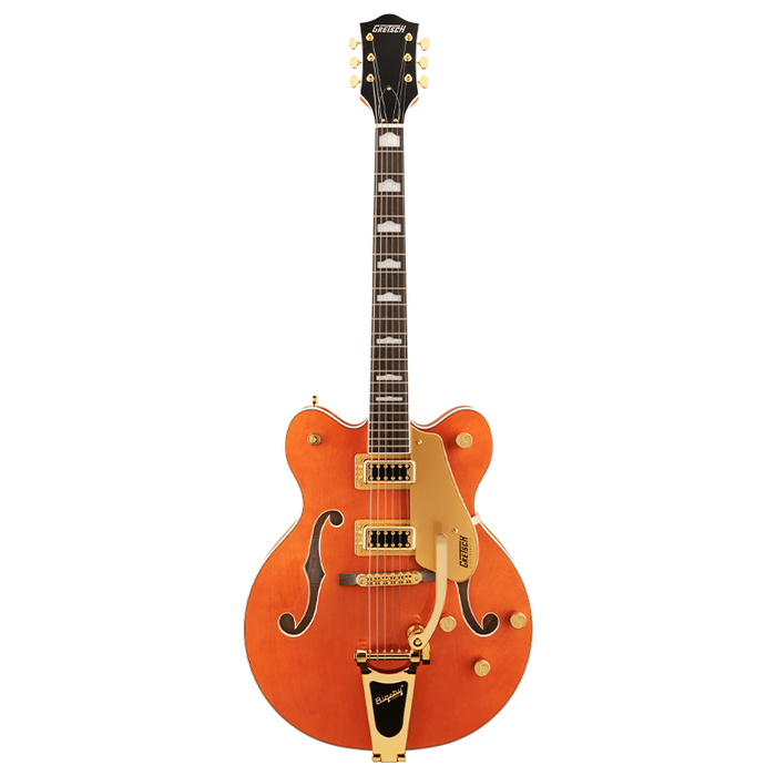 G5422TG ELECTROMATIC HOLLOW BODY DOUBLE-CUT BIGSBY Y HARDWARE DORADO GUITARRA ELÉCTRICA GRETSCH