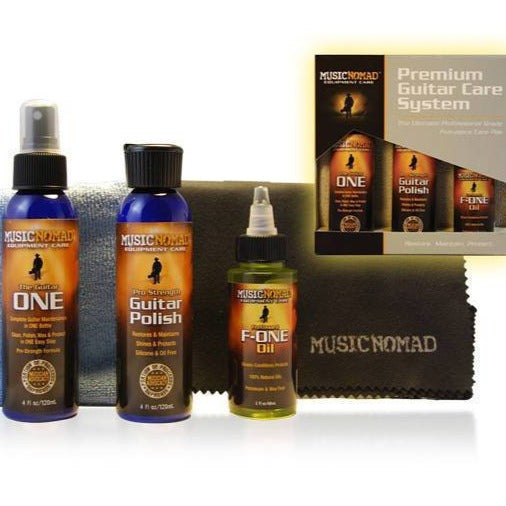 Music Nomad  Premium guitar kit grande (Líquidos de limpieza)