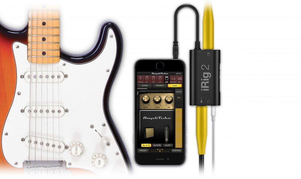 Irig 2 interfaz para guitarra