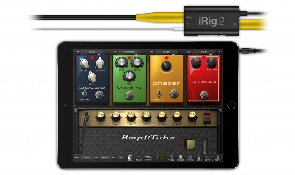 Irig 2 interfaz para guitarra