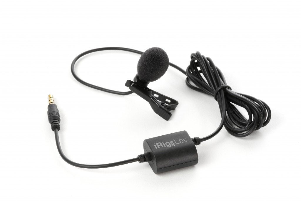 iRig mic lav micrófono de solapa