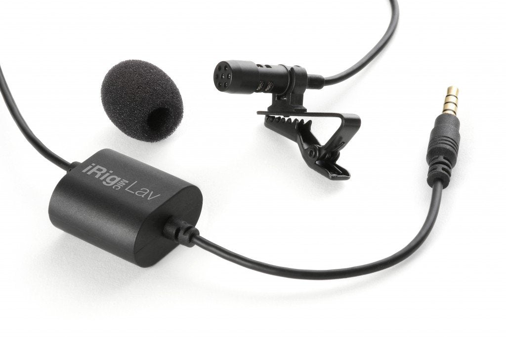 iRig mic lav micrófono de solapa