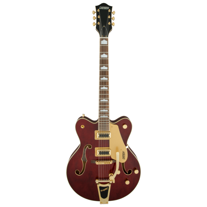 G5422TG ELECTROMATIC HOLLOW BODY DOUBLE-CUT BIGSBY Y HARDWARE DORADO GUITARRA ELÉCTRICA GRETSCH